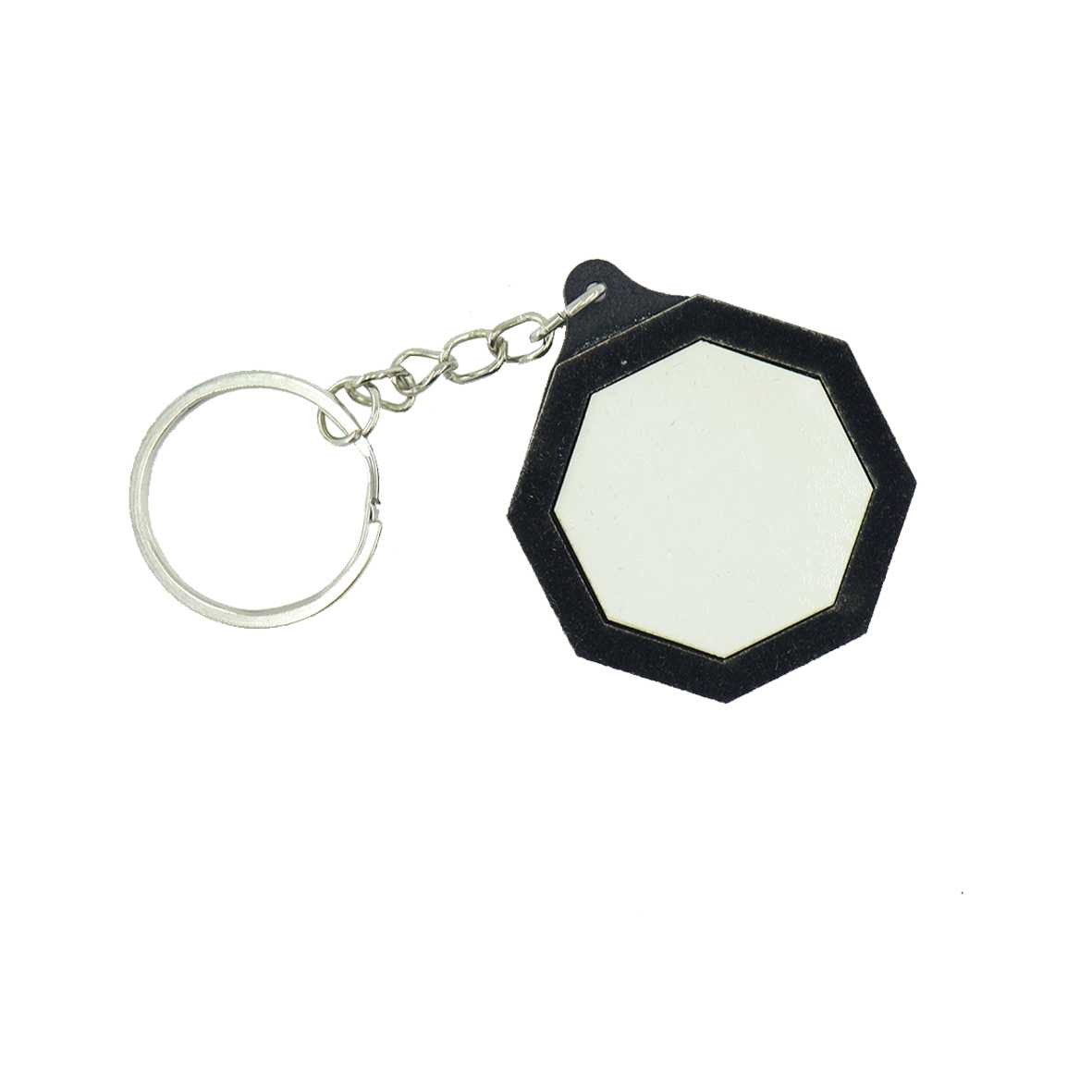 جاکلیدی چوبی مخملی هشت ضلعی سابلیمیشن کد j-02
